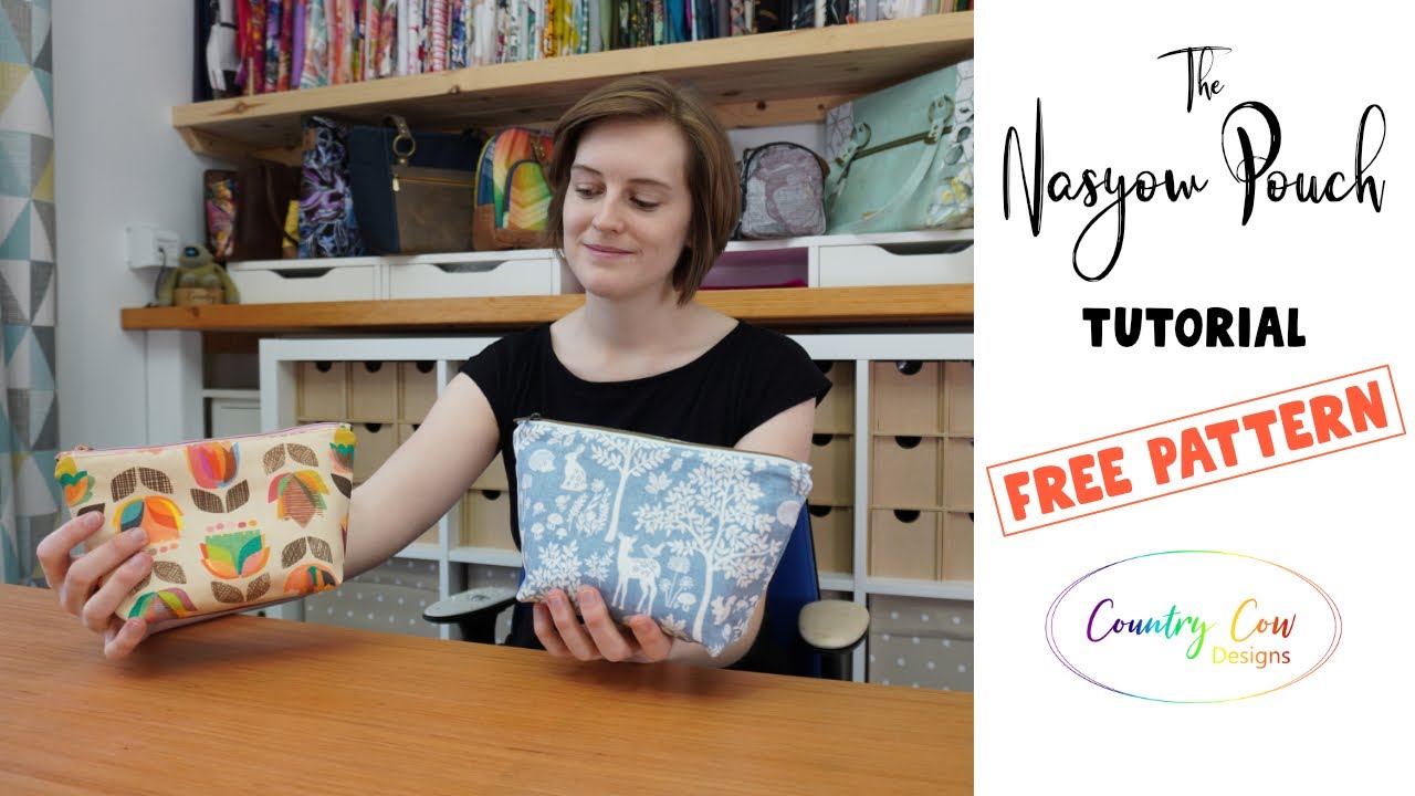 Nasyow Pouch Tutorial | Free Pattern | Back to Basics
