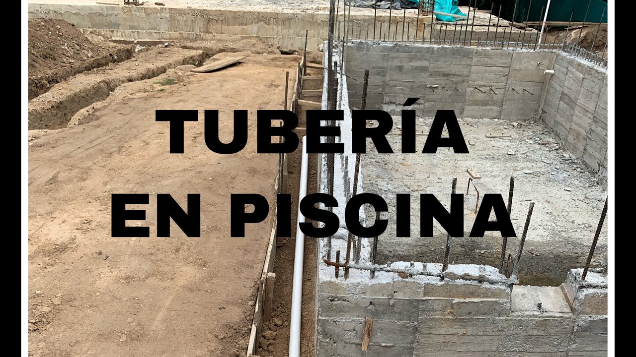 ✅COMO INSTALAR TUBERÍA PARA PISCINA ( paso a paso)