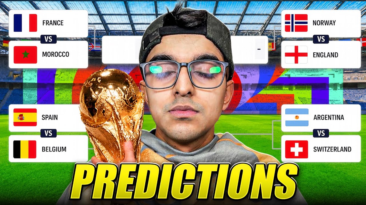MOROCCO WILL SHOCK FRANCE?? | WORLD CUP QUARTER FINALS PREDICTIONS!! * BANGERR*