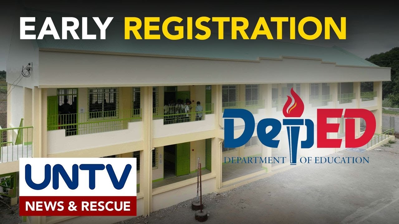 Early registration sa mga pampublikong paaralan para sa SY 2026-2027, simula na ngayong araw