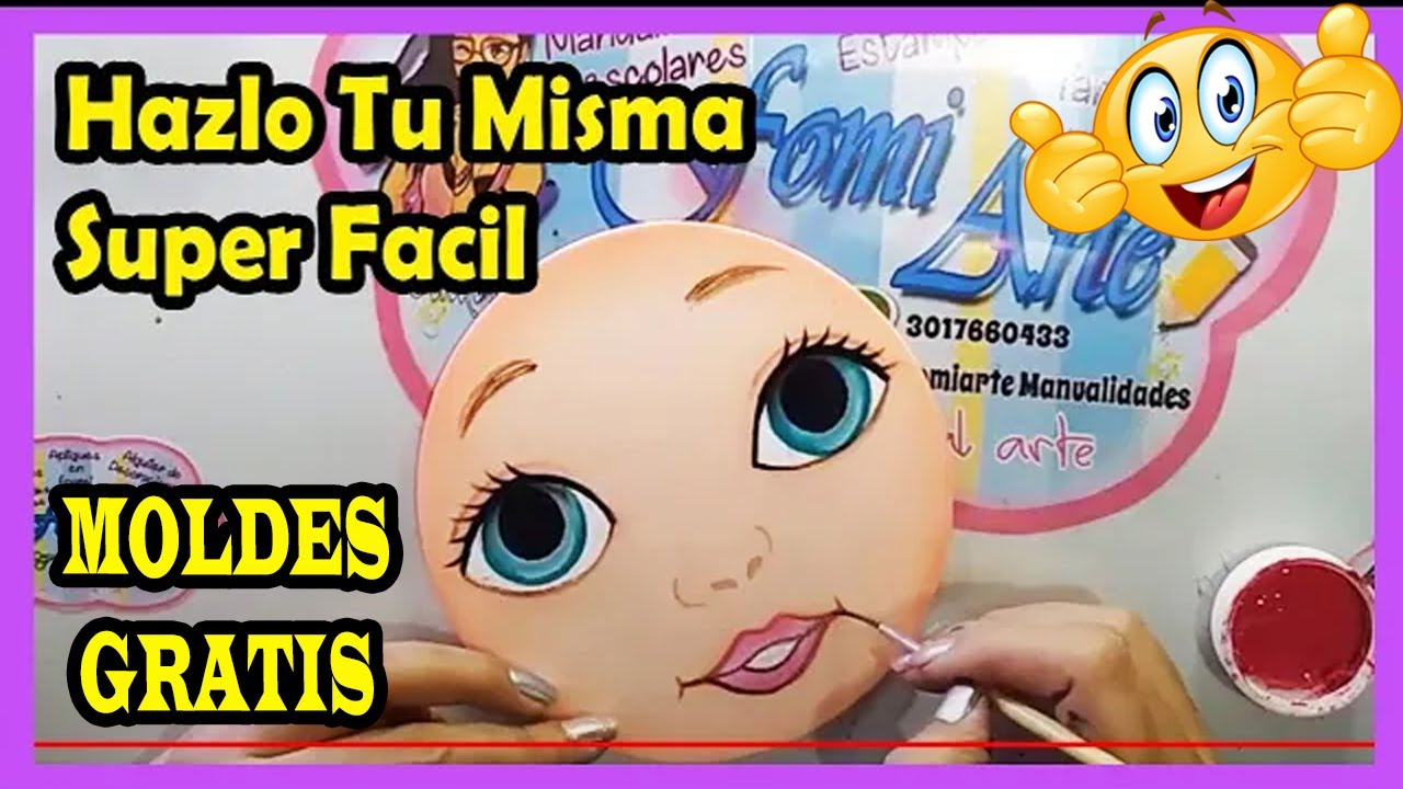📣TUTORIAL #2  COMO PINTAR OJOS FACIL en FOAMY FOFUCHAS.  PASO A PASO😍