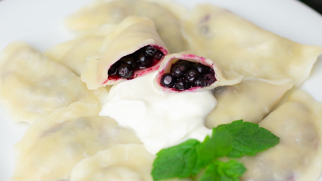 Najlepsze pierogi z jagodami