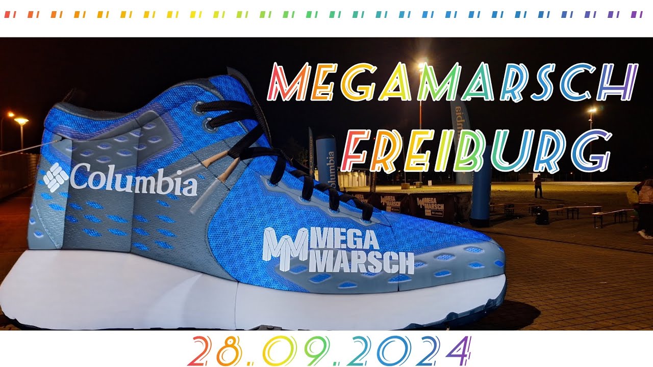 Megamarsch  in   Freiburg   50 km.