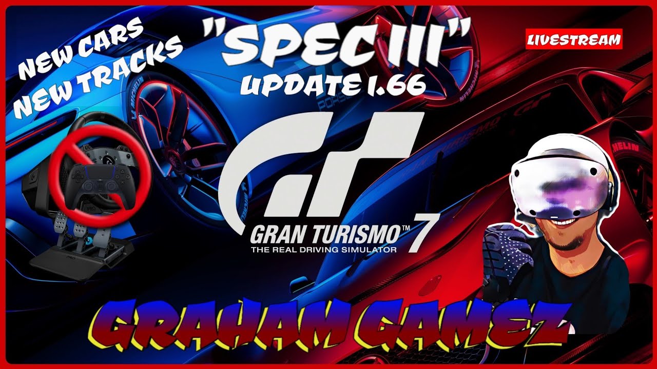 GT7 [PSVR2 PS5] SPEC III ONLINE LOBBY RACES LIVESTREAM #grahamgamez