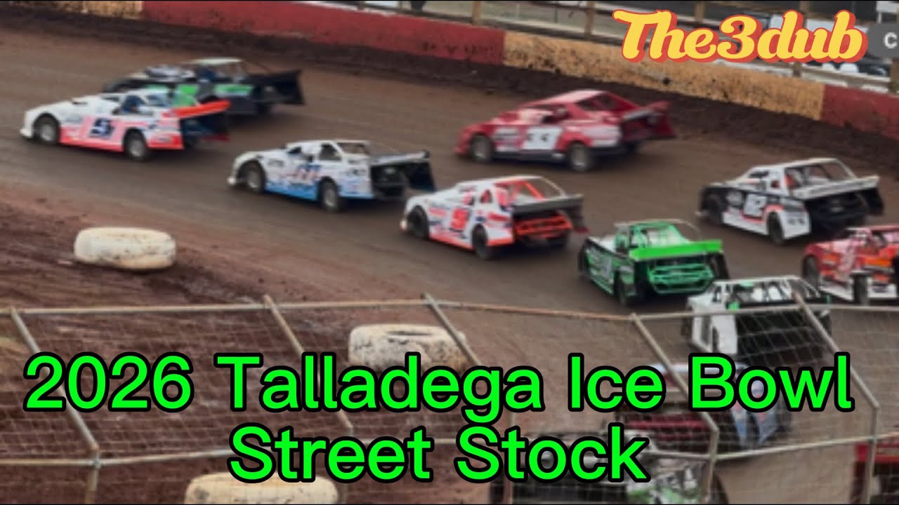 Talladega Ice Bowl 2026 Street Stock Feature