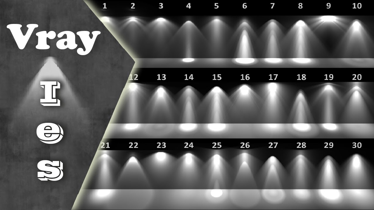 ( Vray light ( Ies