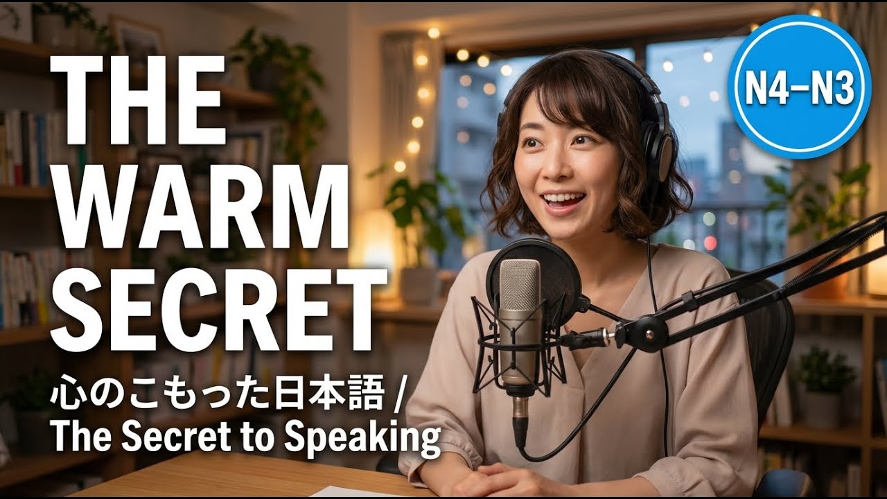 The Secret to Natural Conversations: Japanese Listening Practice N4-N3