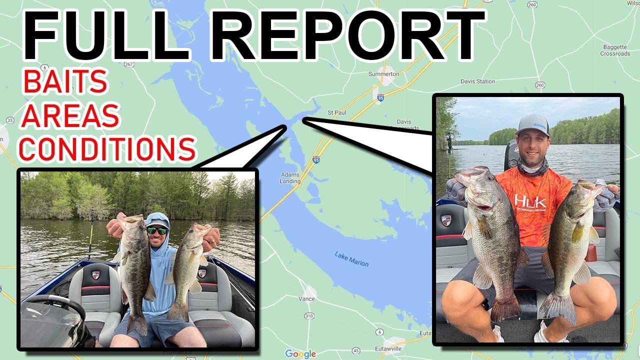 I JUST FISHED 30 + HOURS ON SANTEE COOPER, LAKE MARION.  HERE'S WHAT I KNOW, MUST WATCH FULL REPORT!