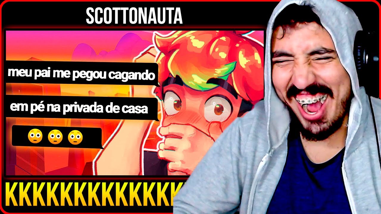 as MAIORES VERGONHAS do MUNDO (ft. Ycro, Umild e Tiba) - SCOTTONAUTA | Leozin React