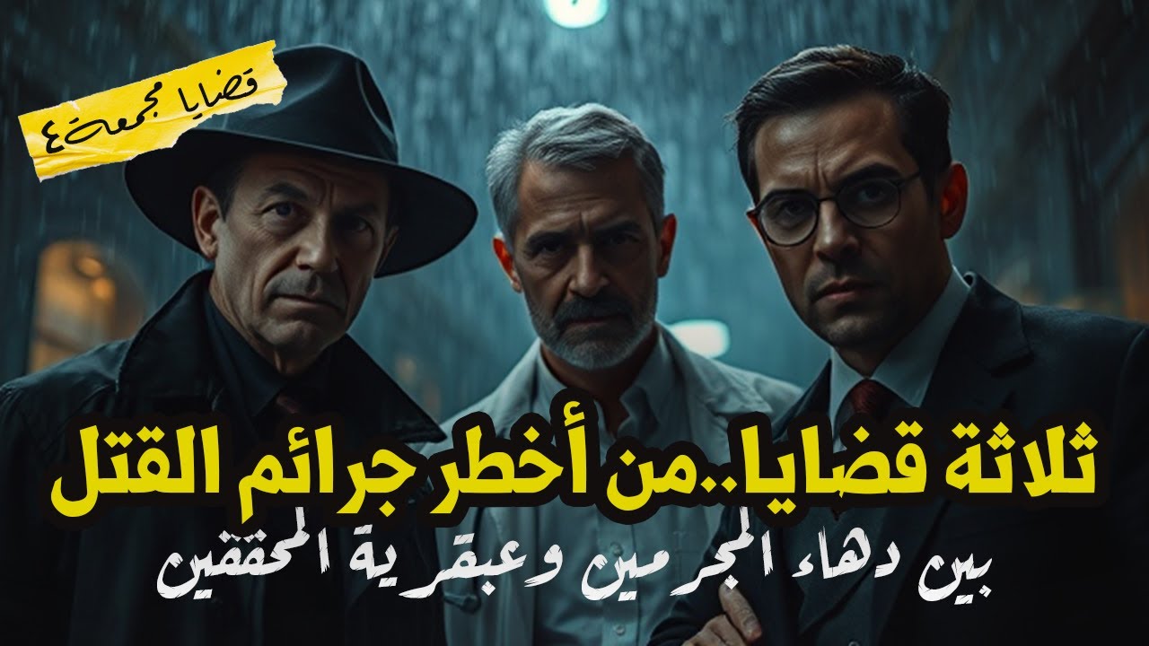 3 من أخطر جرائم القتل بين دهاء المجرمين وعبقرية المحققين تم حلها