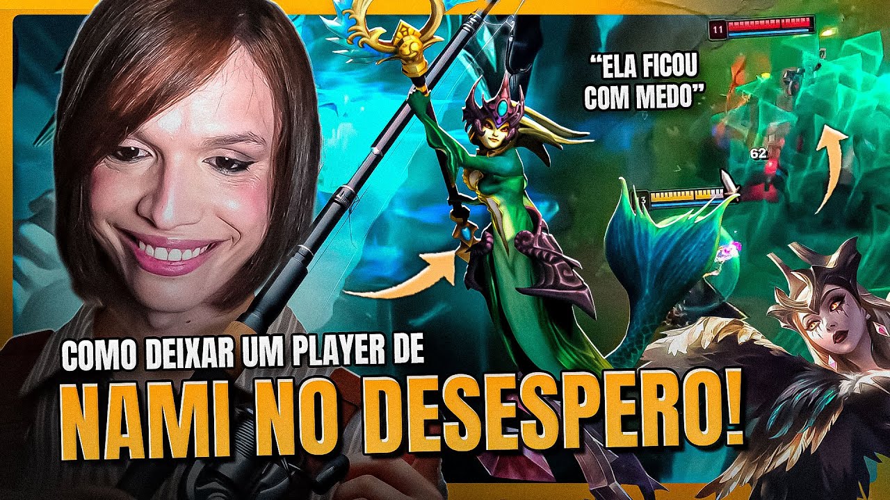 FAZENDO DA NAMI SACO DE GOLD! | LEBLANC TOP GAMEPLAY | League Of Legends