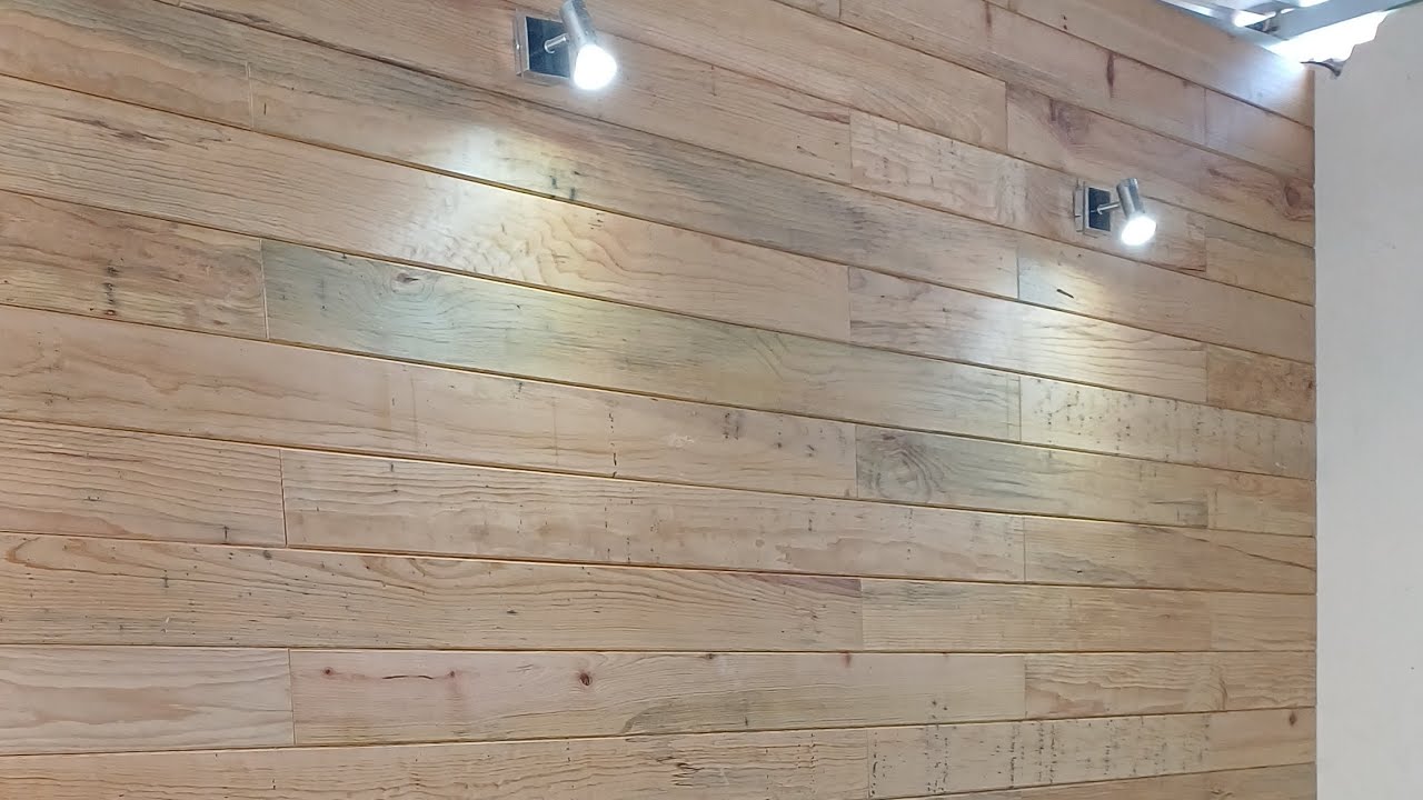 Duela ( Machimbrada) para pared decorativa #woodworking