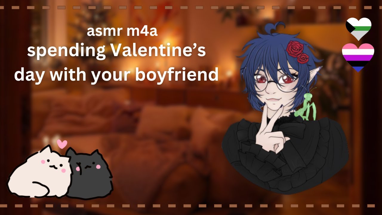 M4A || Spending Valentine's Day With Your Boyfriend || (comfort) (comfy date) (silly) || TM4A ASMR
