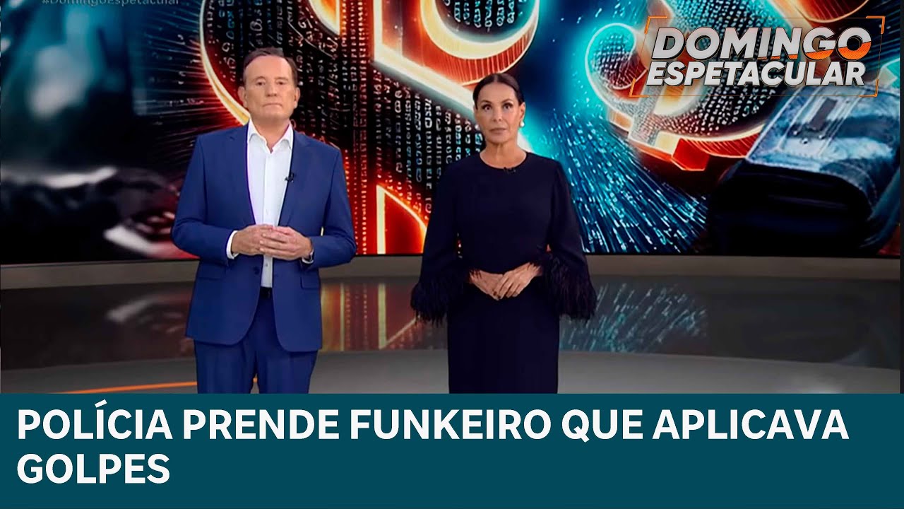Funkeiro que fazia apologia a crimes em músicas é preso por aplicar golpes | DOMINGO ESPETACULAR