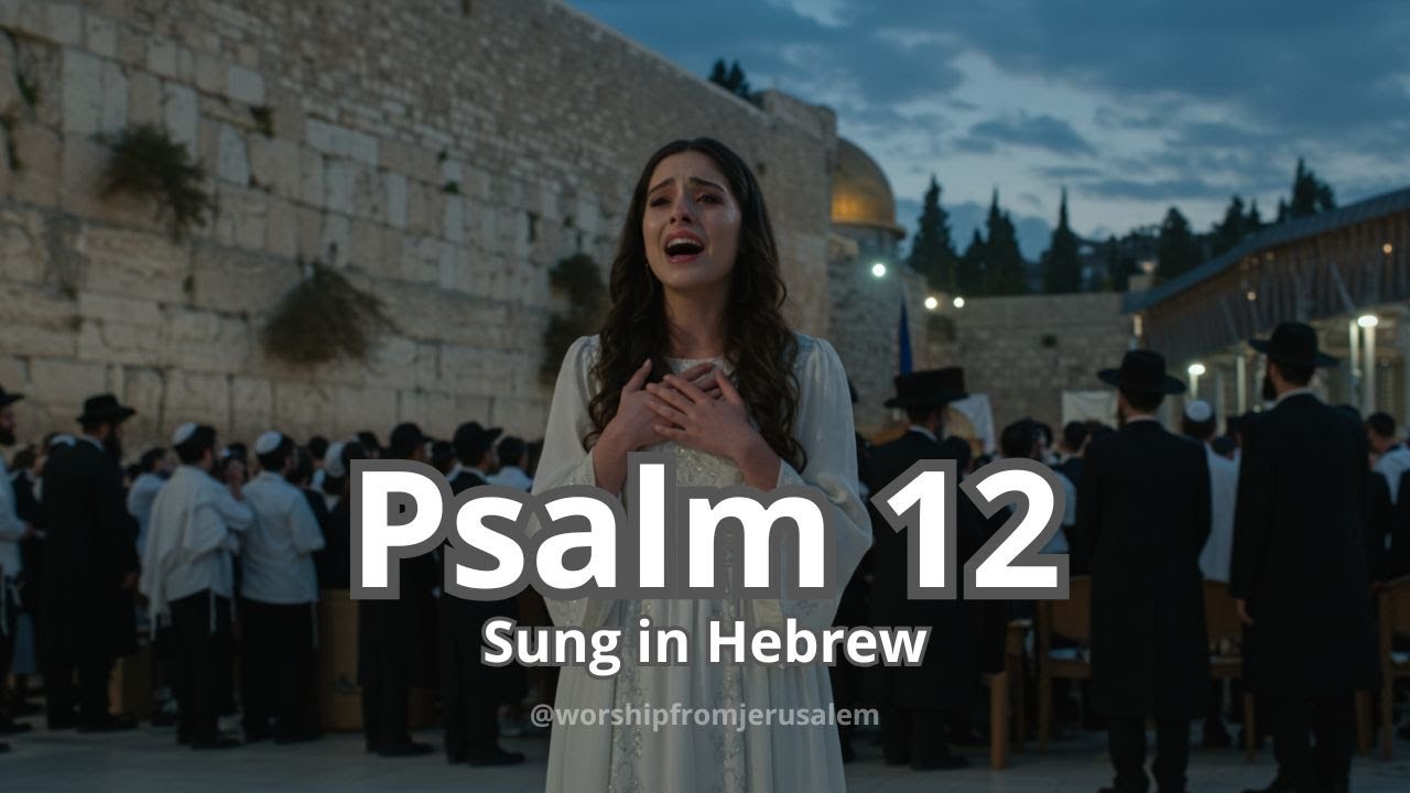 Psalm 12 Sung in Hebrew | Words of Truth and Divine Protection | Jerusalem Praise & Songs of Israel