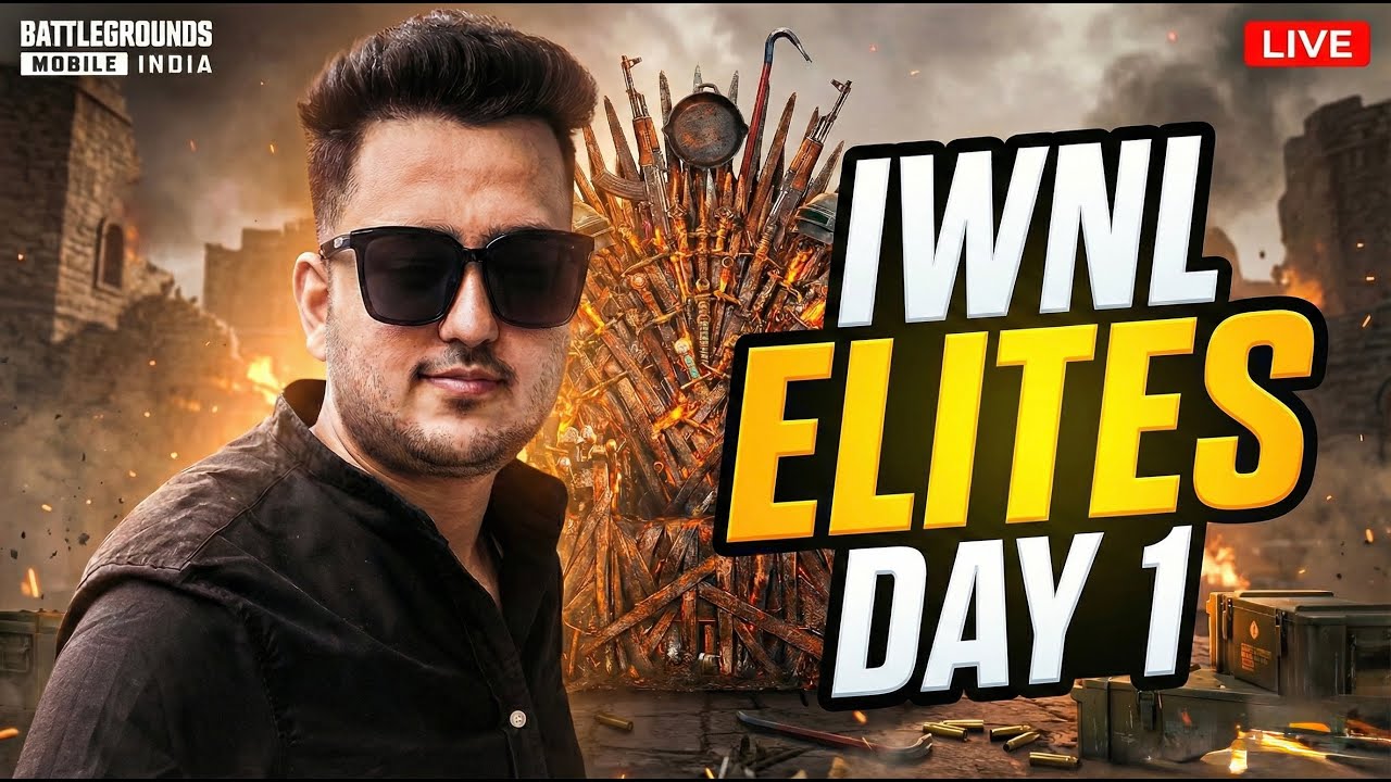 Jumping into The Battlefield 💥 IWNL ELITES DAY 1 🐉 HYDRA HRISHAV