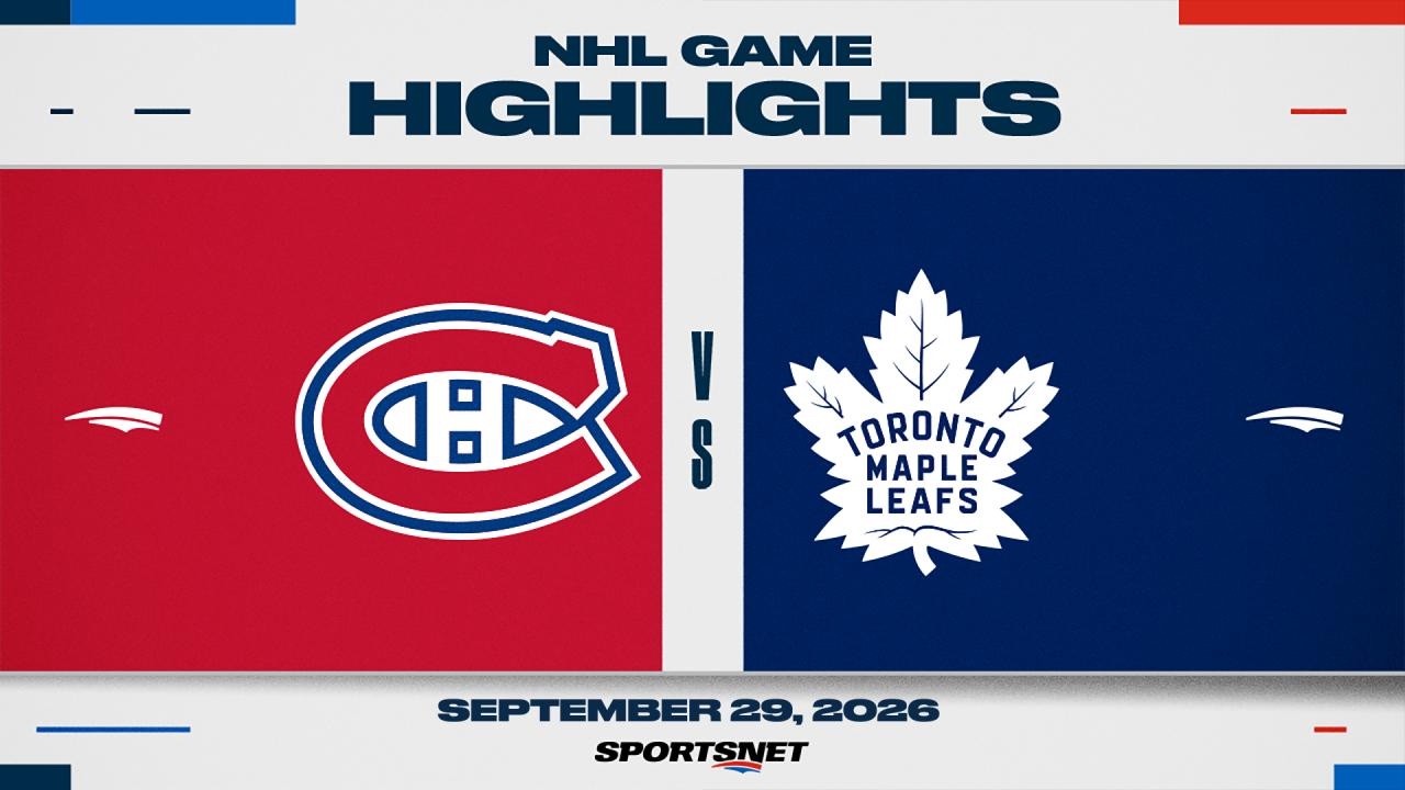 NHL Highlights | Canadiens vs. Maple Leafs - September 27, 2026