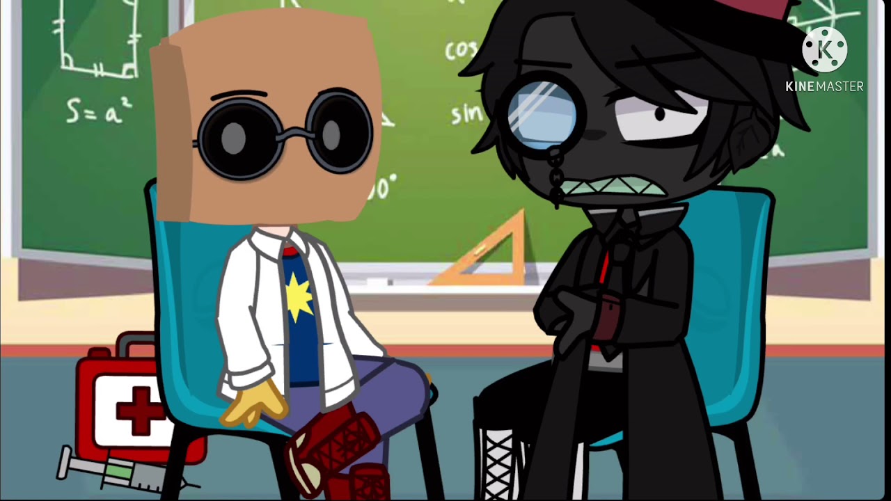 We’re Not Gay. (#villainous) (#blackhat) (#drflug) (#gachaclub) (#paperhat)