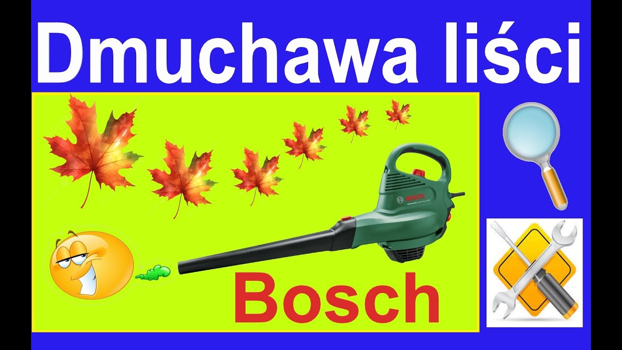 Odkurzacz do liści dmuchawa Bosch Universal GardenTidy 2300 montaż test opinia