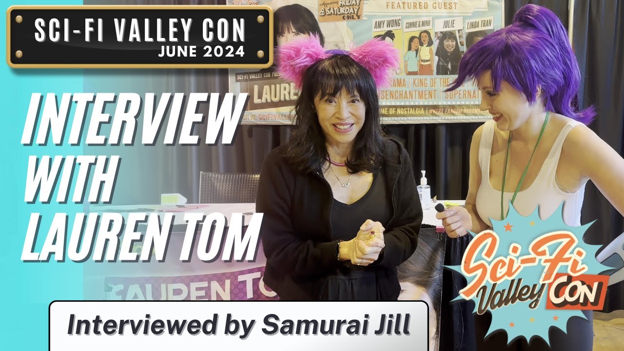 Lauren Tom interview at Sci-Fi Valley Con June 2024