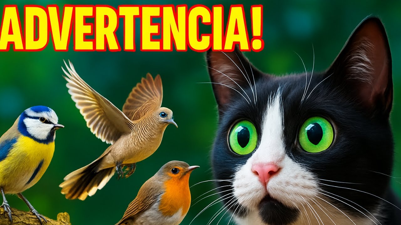 ¡Advertencia! Tu Gato Se Obsesionará con Estos Pájaros 🐱🐦🚨
