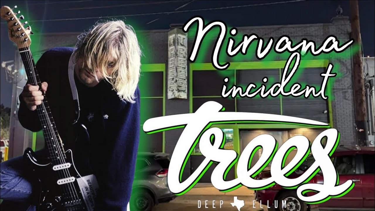 Курта Кобейна ударили по голове возле Trees в Далласе #kurtcobain #nirvana #history #music