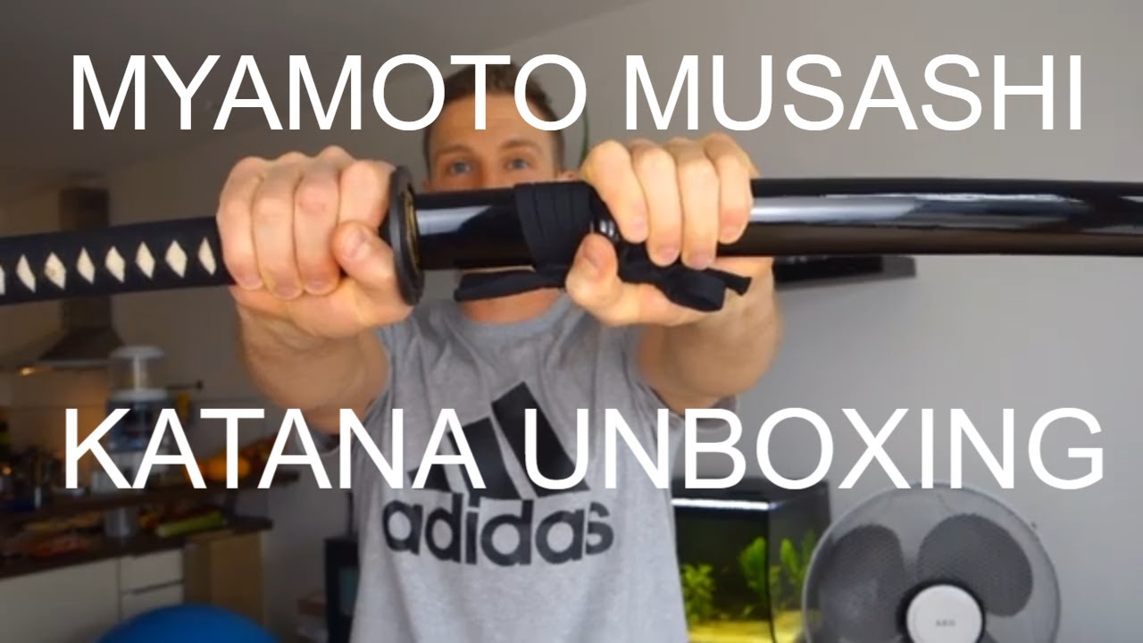 Myamoto Musashi Katana Unboxing Deutsch