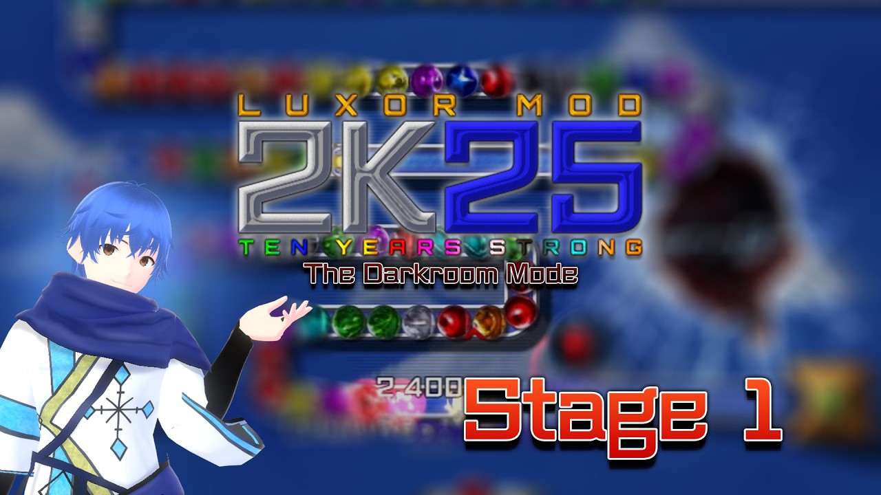 Luxor Mod 2025 (The Darkroom Mode) - Stage 1: The Ride