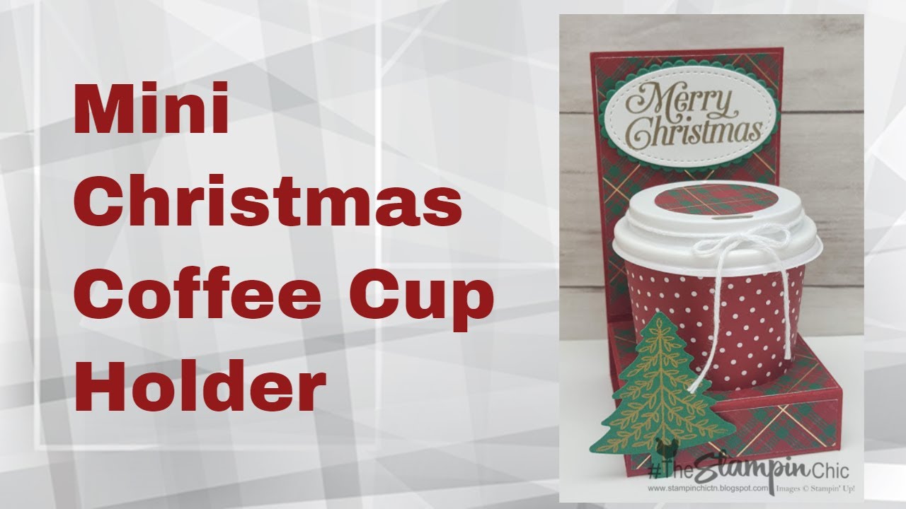 Mini Christmas Coffee Cup Holder