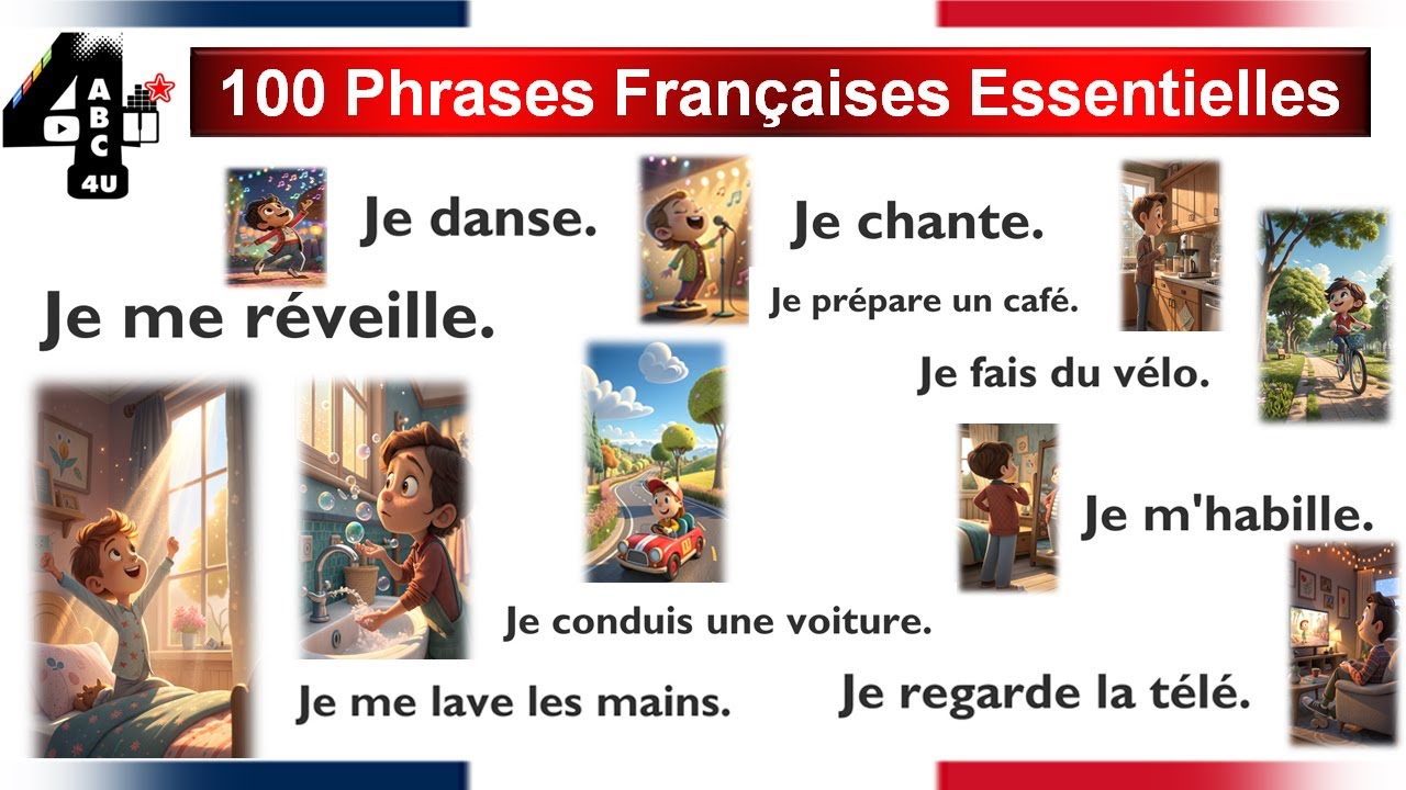 🎯🚀  Master 100 Essential French Phrases for Daily Life 🇫🇷 | Learn French Fast! 🚀  🇫🇷