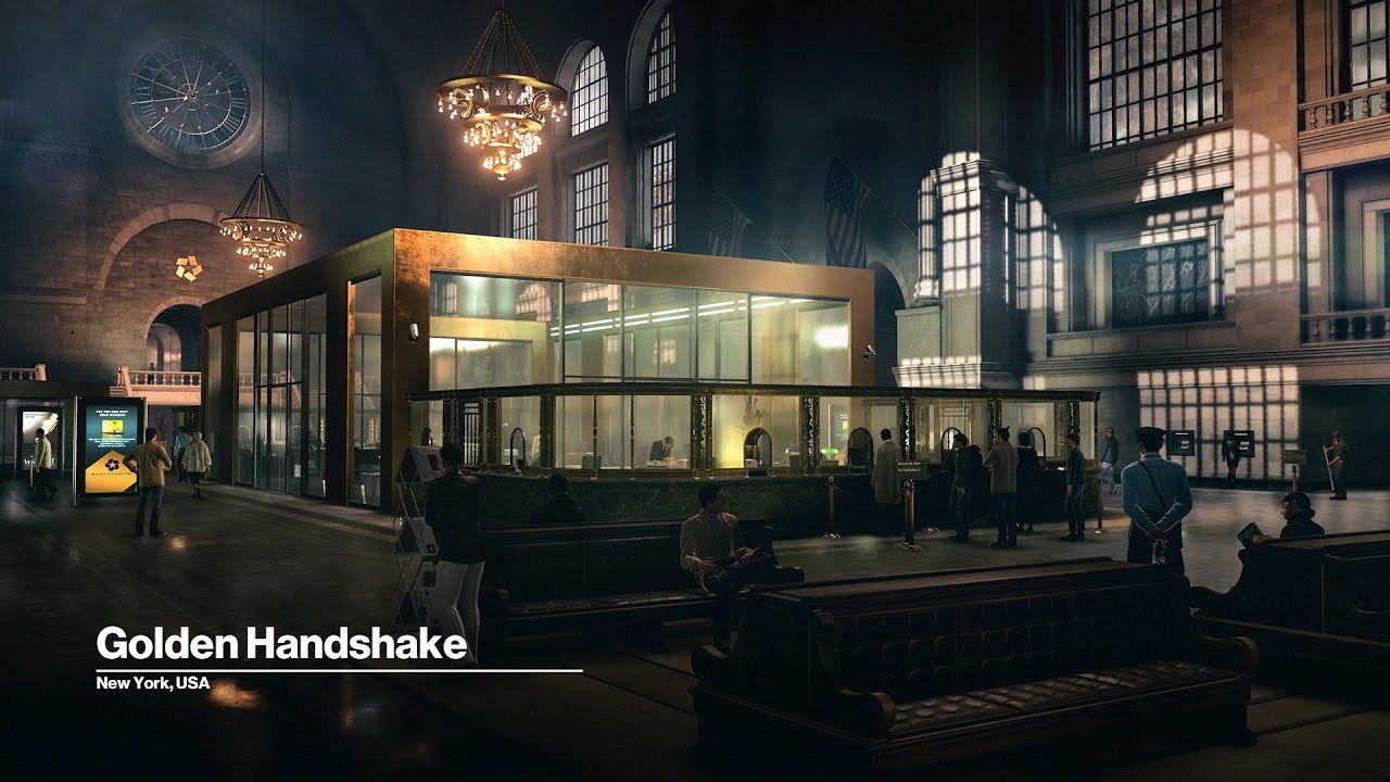 Hitman 3 (WoA) All Challenges: New York, Golden Handshake / Mastery level 20, Default Loadout