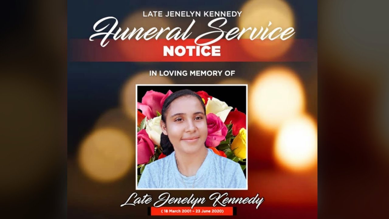 Late Jenelyn Kennedy Funeral Service
