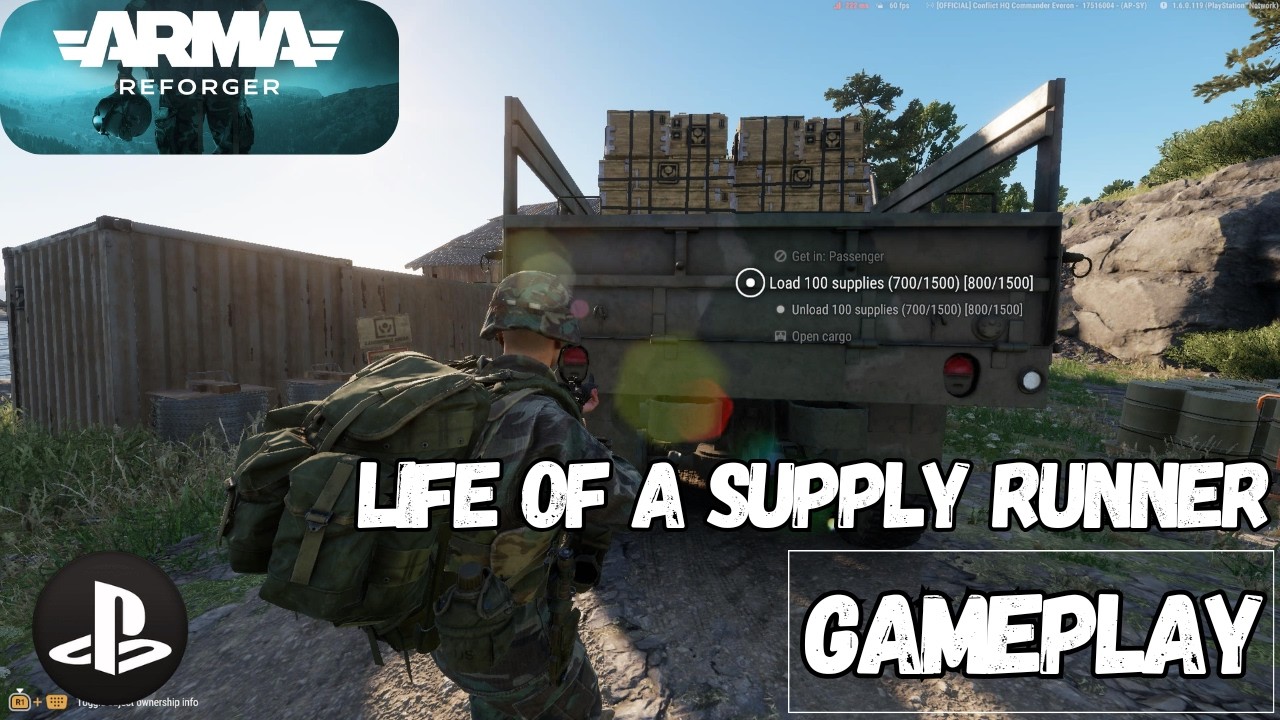 (PS5) Arma Reforger: Gameplay - Supply Running