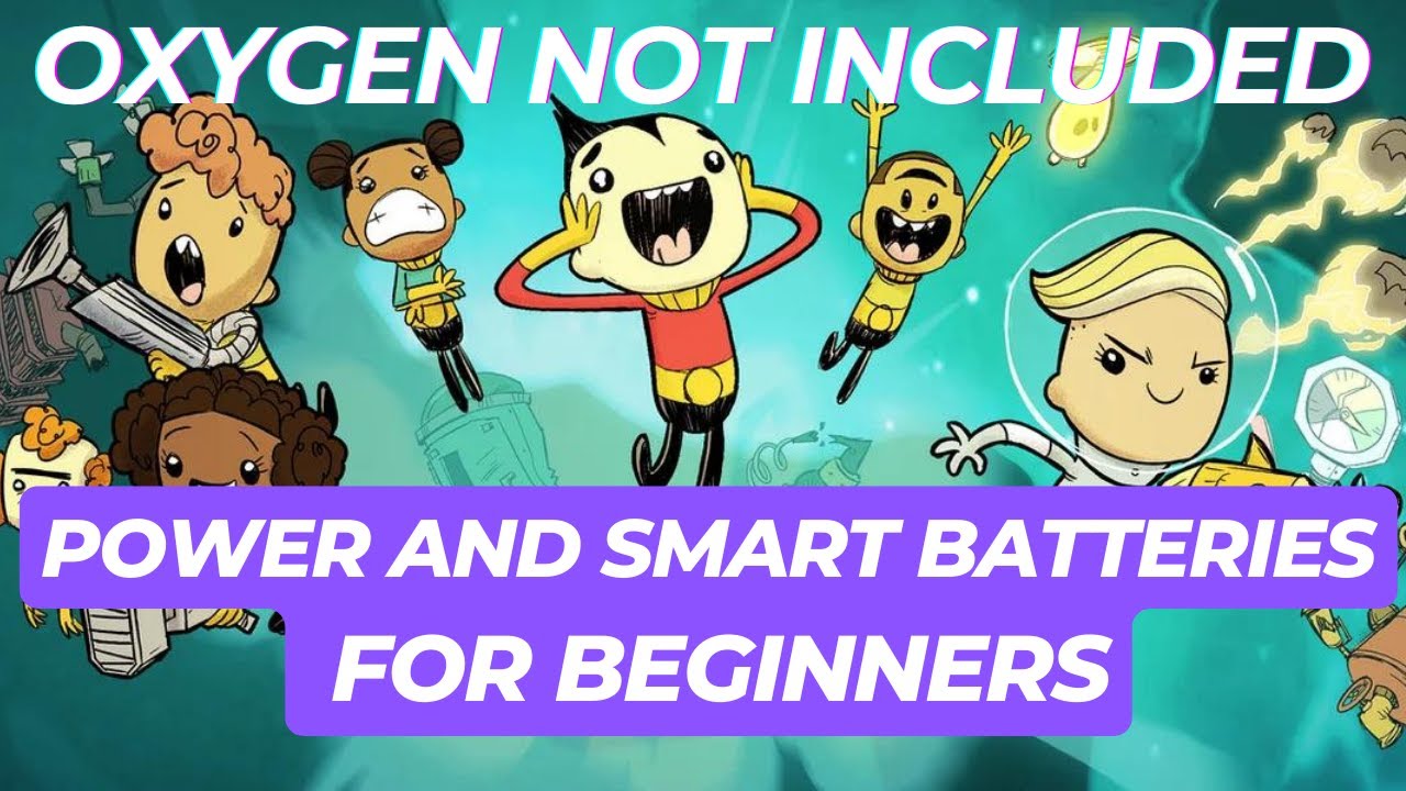 POWER GRIDS and SMART BATTERIES for BEGINNERS in Oxygen Not Included - Most Overpowered Building?