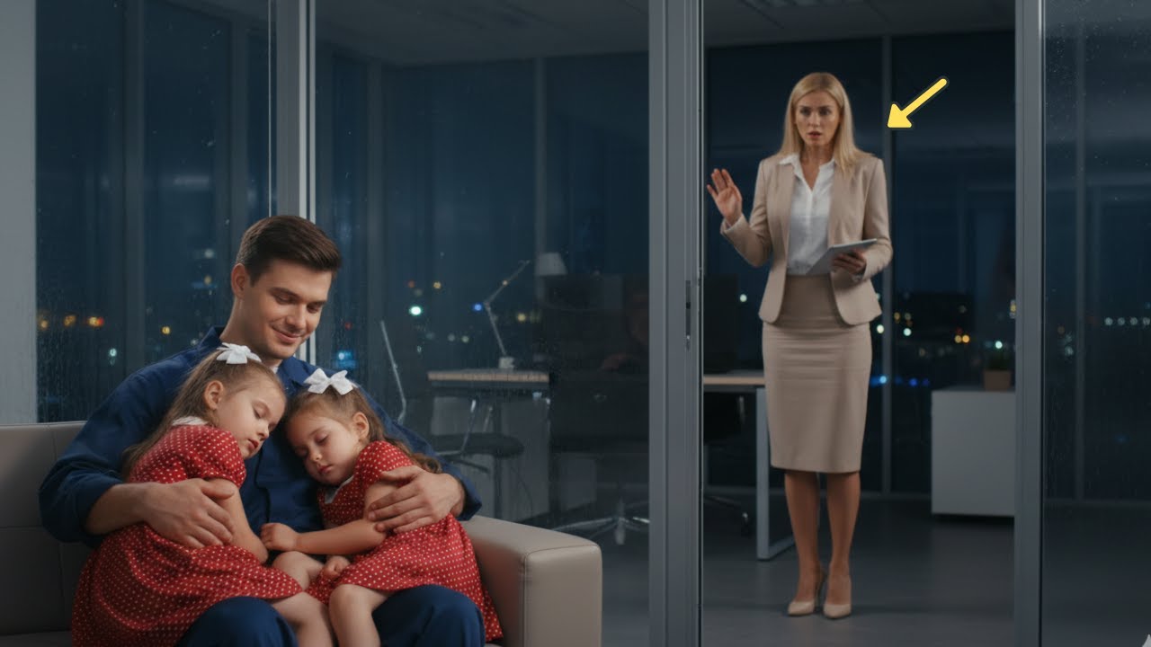 No One Could Handle the Billionaire’s Twin Daughters—Until a Single-Dad Janitor Stepped In.
