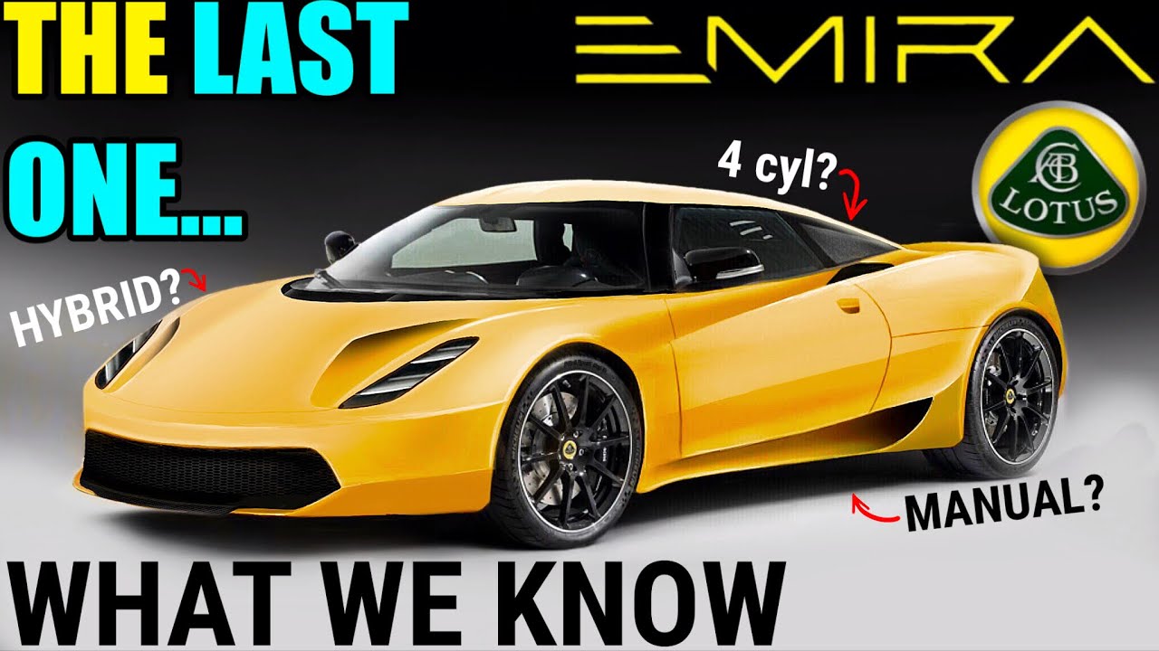 The LAST GAS-POWERED Lotus - The Emira | Everything We Know So Far