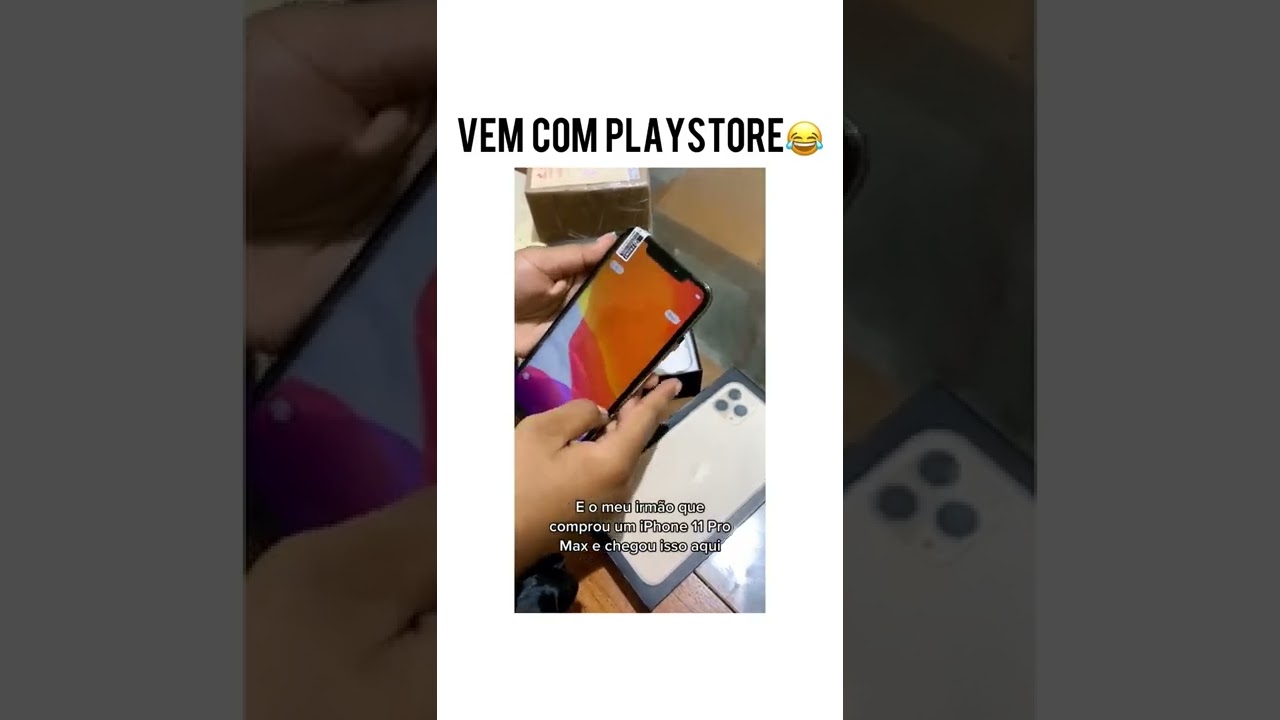 COMPROU um IPHONE 11 PRO MAX da SHOPEE #shorts