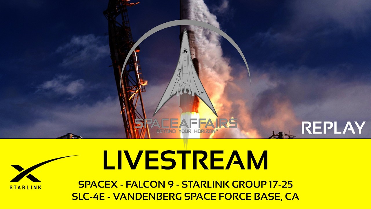 SpaceX - Falcon 9 - Starlink 17-25 - SLC-4E - Vandenberg SFB - February 21, 2026