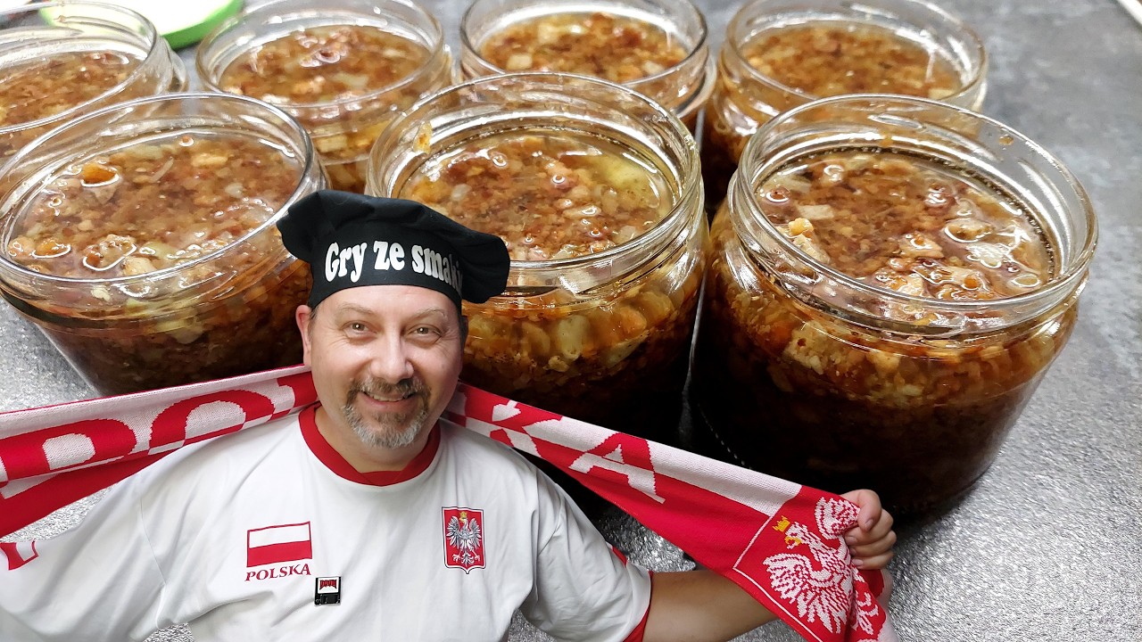 Pyszny domowy smalec z mięsem - czyli wersja deluxe z dużą ilością mięsa.