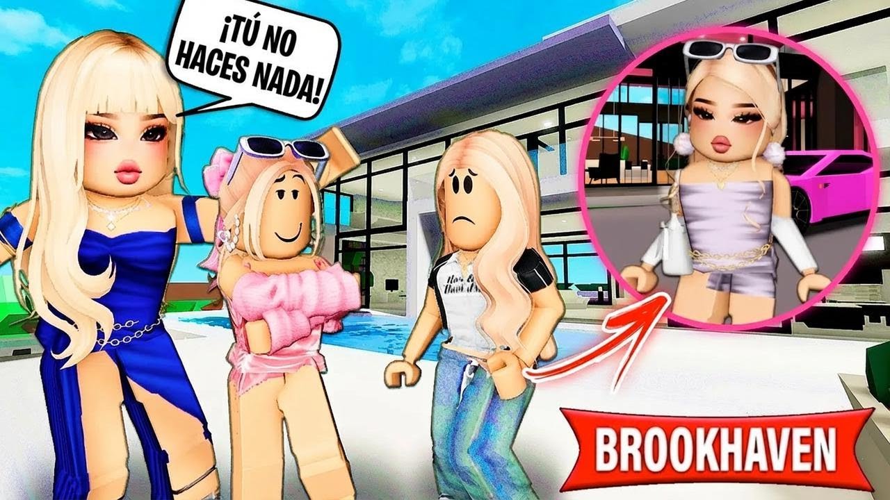 ¡La niña rechazada por su familia lo superó todo! | Historias en Brookhaven RP | Roblox