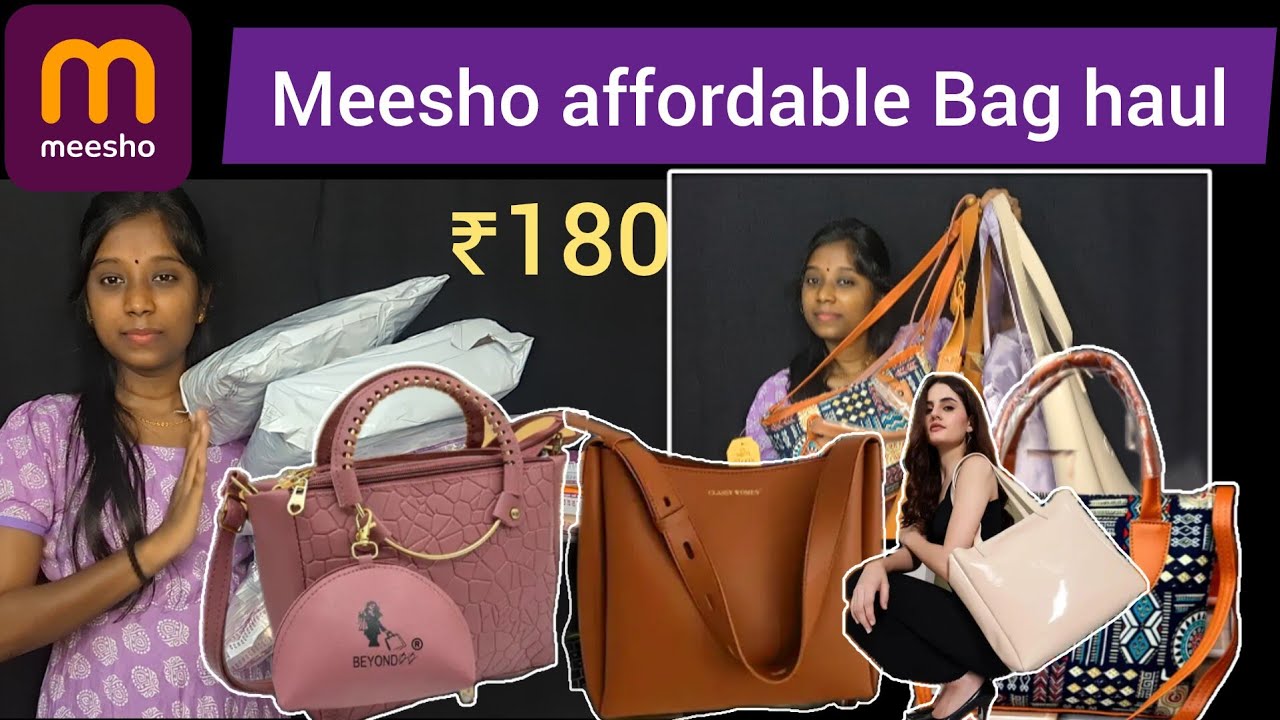 💥Meesho affordable bag Haul 🛍️ 💥 #meesho #tamil #haul #shopping #affordable