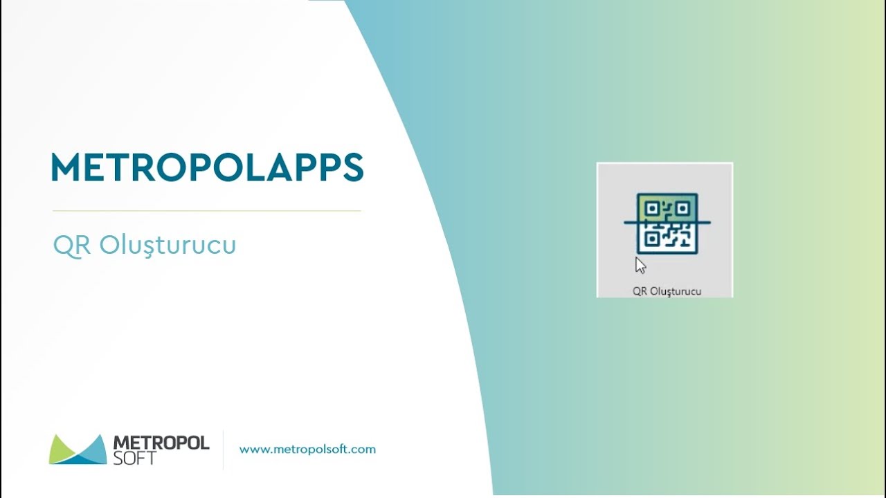 QR Oluşturucu | METROPOLAPPS