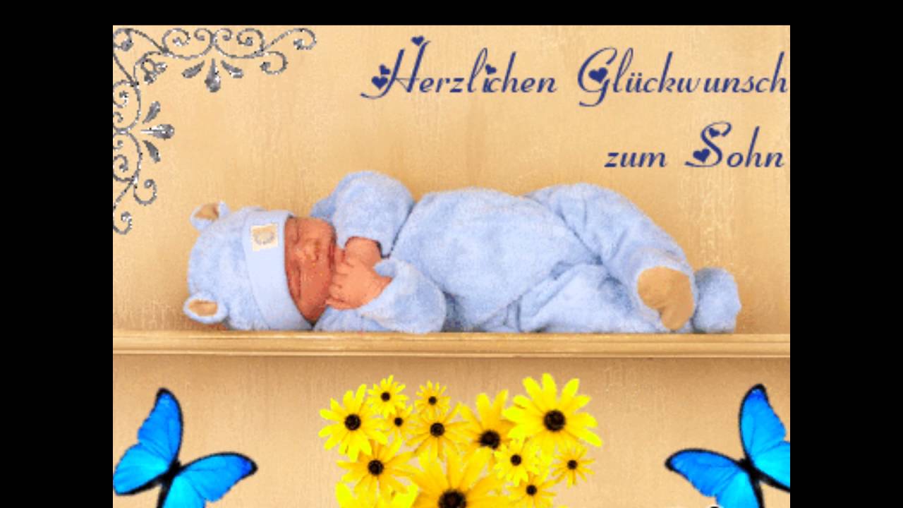glückwunsch zur geburt