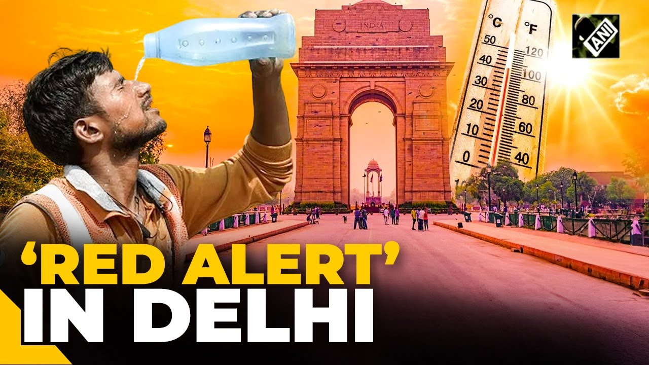 &lsquo;Red Alert&rsquo; in Delhi: Heatwave intensifies, IMD warns as temperature soars to 44 degrees Celsius