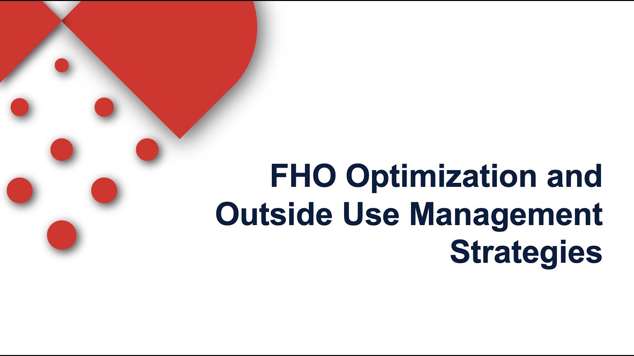 FHO Optimization Strategies (July 2021)
