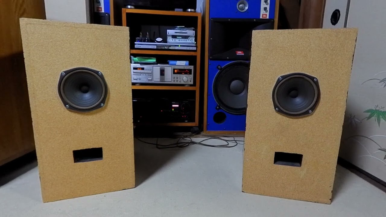 DIATONE P-610MB　メーカー推奨エンクロージャー入り