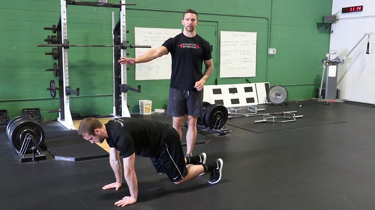 How To Perform The Reverse Bear Crawl