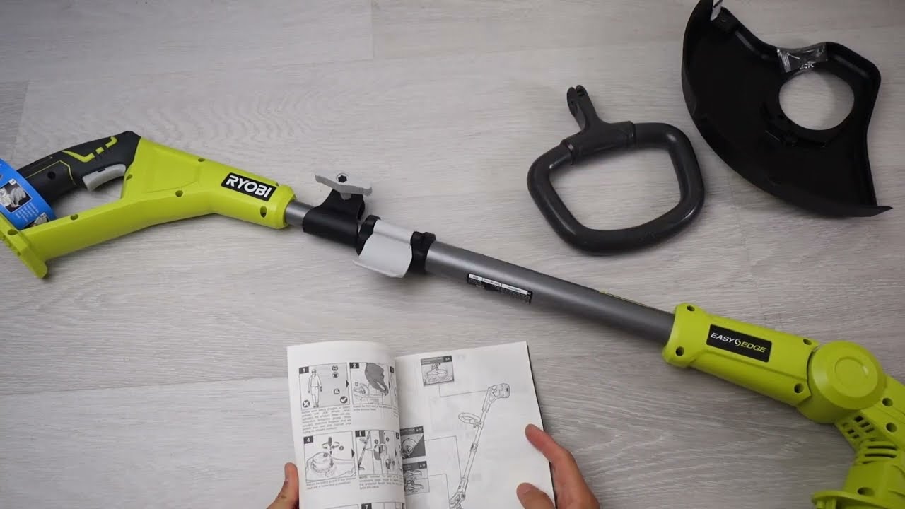 Ryobi Line Trimmer OLT1832 Unboxing