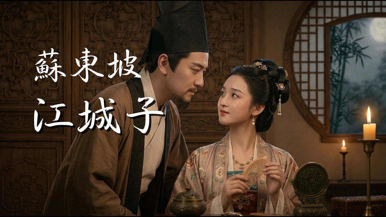 《江城子》十年生死兩茫茫｜蘇軾憶王弗｜感人肺腑