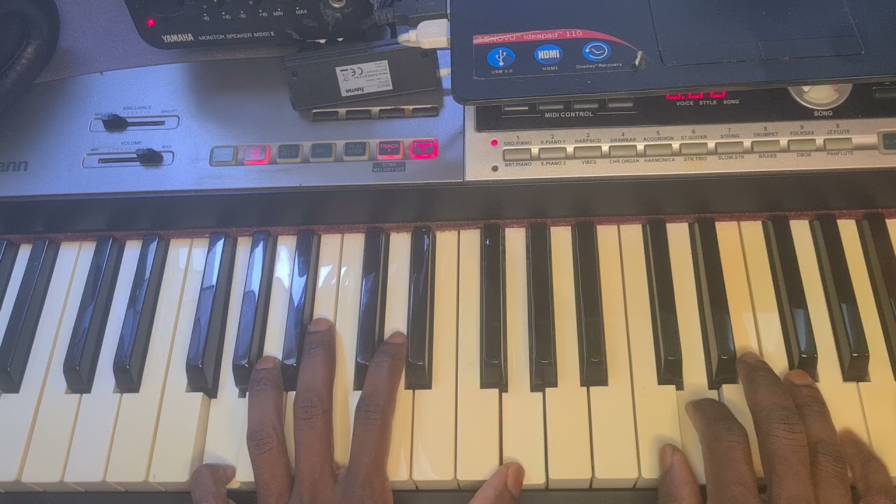 Sebene #Piano | je crée ma ligne de basse #main_gauche N°4 *Sebenelern. Ev. Robert Okhe